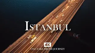 ISTANBUL in 4K &ndash; Anatolian Soul - Night Bridge Flow | Calm Piano & Endless City Motion