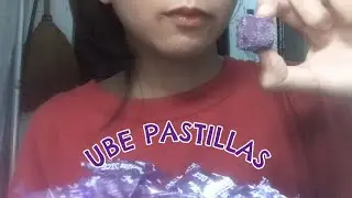 ASMR ' UBE PASTILLAS ' MUKBANG 💜 One of my favorite dessert.