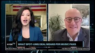 Universal Music's new Spotify deal is a game-changer. Seth Schachner speaks to NYSE TV Live