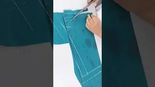 baju cutting and stitching in hindi 😱 Short #bajucutting #Day