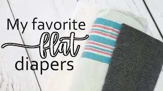 My Favorite Flat Diapers | Collab With Jay's Nest