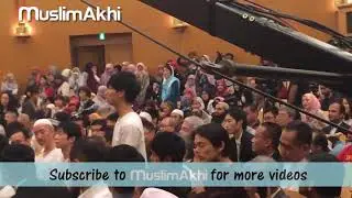 Young Japanese Man Accepts Islam - Dr Zakir Naik - Japan Tour 2015