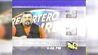 Promo Reportero del Aire - XHAW TV Canal 12 Monterrey Imagen Familiar (Diciembre 2001)