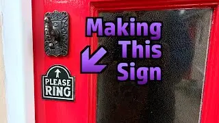 Etching Aluminium to Make a Small Sign