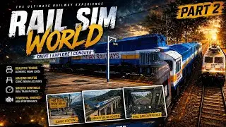 Train simulator world last road🚉 Ak abhi gaming #gamingcommunity #gamingvideos #freefiremax 