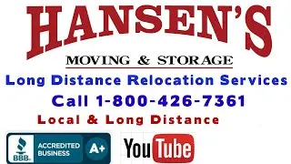 Long Distance Business Relocation Services Duncans Mills ca | Hansen's Moving BBB A+ 800 426-7361