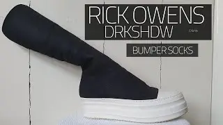 Rick Owens DRKSHDW: Bumper Socks (Review)