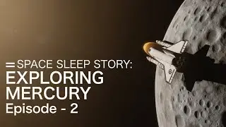 Space Sleep Story | Journey to Mercury | 2 Hours of Gentle Space Travel