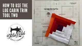 How to use the Creative Grids Log Cabin Trim Tool Two