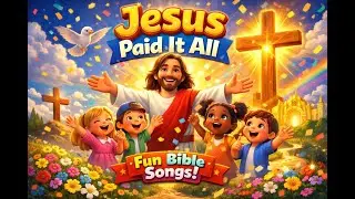 Jesus Paid It All  | Joyful Kids Worship Song | Christian Bible Song for Children