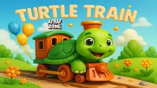 Turtle Train 🐢🚂🎵 | Kids Songs | Children's Songs About Animals