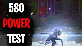 Samurai i580 Power Test(Patch 6.05)~Final Fantasy XIV: Endwalker