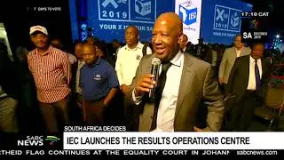 IEC Results Operation Centre walkabout