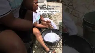 HOW TO WASH CLOTHES WITHOUT WASHING MACHINE