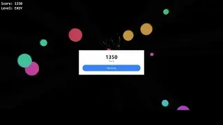 Shooting Ball - HTML5 Canvas, CSS3, JS