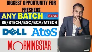 Atos Hiring Announced For Freshers | Dell New Phase Of Hiring Started | Morningstar Job For Freshers