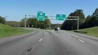 Interstate 385 (Exits 1 to 9) northbound