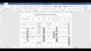 Advanced Table Manipulation In Microsoft Word