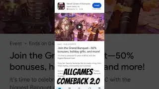 NEW UPDATE OF MARVEL Contest of Champions 10 years Completed #contestofcha#marvelupdate #Allgames