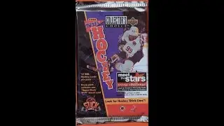 1996-1997 UPPER DECK COLLECTOR'S CHOICE hockey pack! Found Константинов, Ron Francis & Eric Lindros!