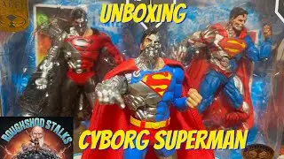 Распаковка фигурки Киборга Супермена из DC Multiverse! #mcfarlanetoys #actionfigures