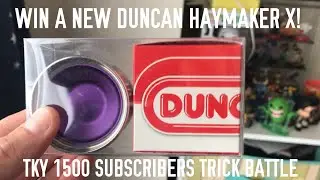 ***CLOSED***Trick Battle Contest: Win a Haymaker X! (TokYo-Yo 1500 subscriber giveaway/contest)