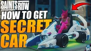 Saints Row - How To Get AMAZING SECRET CAR - The Marshells Go-Kart - Saints Row 2022 Guide
