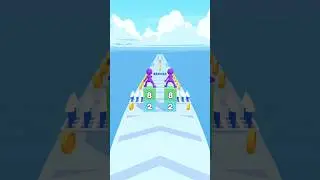 MERGE STACK RUN GAME || NEW UPDATE GAMEPLAY 😱#viral #short