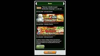 New celebration on glb dokkan battle  rn