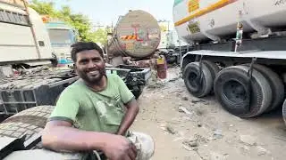 Mahindra truck ka engine driver ki galti se hua fail | Ajgar ki garage per Ho Gai bahut badi ladai 😱