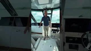 Впечатляющее пространство для хранения вещей в Boston Whaler 330 Vantage
