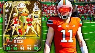 *NEW* Carson Beck Is Actually ELITE!