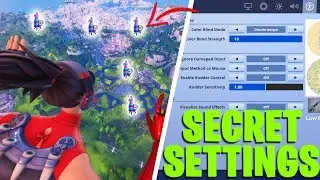 Fortnite - How To Spot LLAMAS from SPAWN ISLAND & Super Far Away! (SECRET SETTINGS)