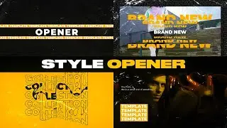 Store Trendy Opener After Effects Templates