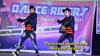 Dance hip hop locking poping and free style new series best dancer Tutorial