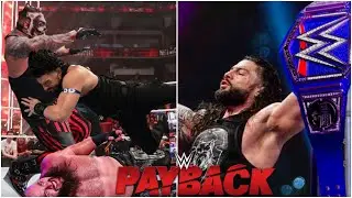 WWE Payback 2020 Results ! Roman Reigns WINS Universal Championship At PAYBACK 2020 ?