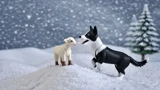 Зимние развлечения с животными Playmobil ❄️🐑