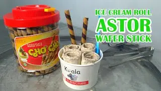 Ice Cream Roll Astor Wafer Stick | ASMR ICE CREAM ROLLS