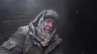 180 Days of Solitude in the winter forest  | A very difficult day in the wild taiga