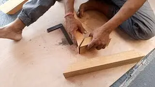 कात्रा में wooden frame बनाने का बिल्कुल नया तरीका ! how to build wooden frame