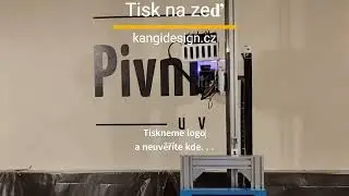 Tisk na zeď na speciálním místě