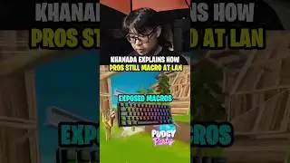 Khanada reveals how pros still macros #fortnite #peterbot #khanada #clix #fyp #cheats #viral #pollo