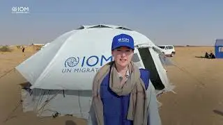 IOM Director General Amy Pope's Visit to El Dabba