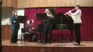 Suite for Flute, Oboe, Clarinet and Piano by Johann Amberg