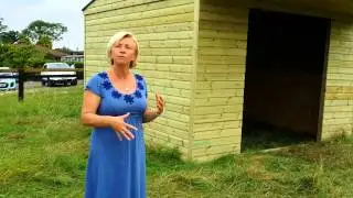Field shelter in Warwickshire