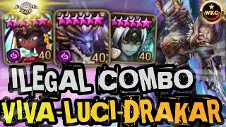WTF DRAKAR! ONE BY ONE TO GUARDIAN IN RTA SUMMONERS WAR