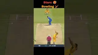 🔥 Mitchell Starc Pace Attack 😱 | RC24 Gameplay 🏏| #rc24 #gaming #cricket #shortsfeed #shorts #viral
