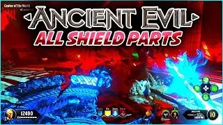 ANCIENT EVIL: CORRECT *APOLLOS WILL* SHIELD GUIDE &mdash; ALL PART LOCATIONS! (BO4 ZOMBIES) ​