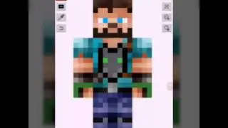 Propriul meu skin in minecraft part2
