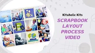Scrapbooking Process Video -  Grid